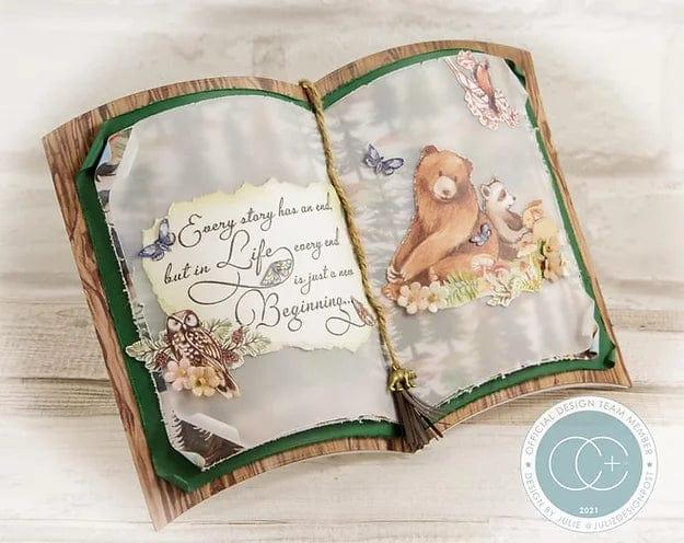 In the Forest Collection 12 x 12 Double-Sided Premium Paper Pad with Elegant Effects - 40 Sheets by Craft Consortium - Scrapbook Supply Companies