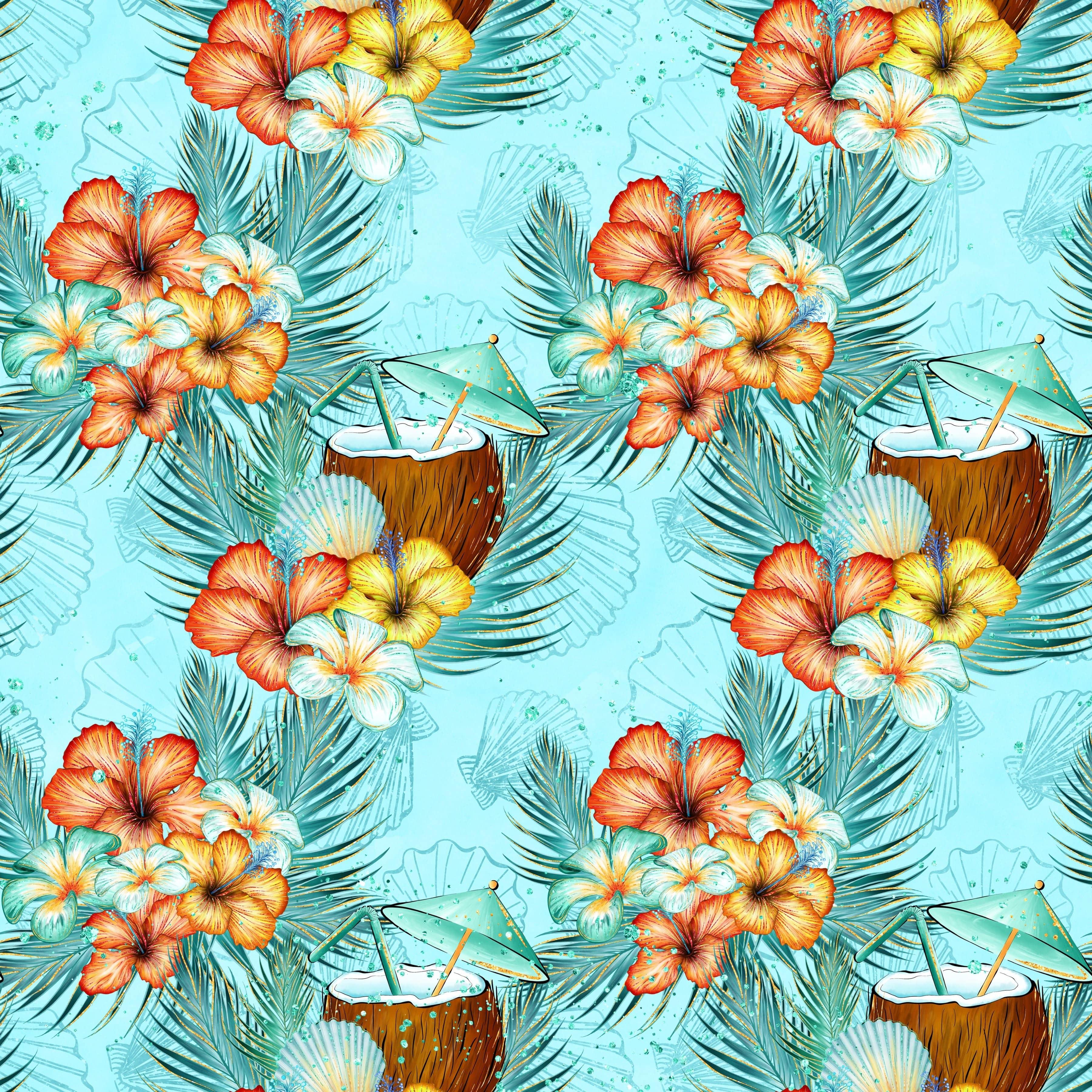  Tropics Collection Mahalo 12 x 12 Double-Sided Scrapbook Paper by SSC Designs - Scrapbook Supply Companies