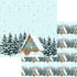 Snow Business Collection Chalet 12 x 12 Double-Sided Scrapbook Paper by SSC Designs