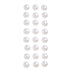 Ivory Pearl 10mm Scrapbook Bling Embellishment by Darice-24 piece - Scrapbook Supply Companies