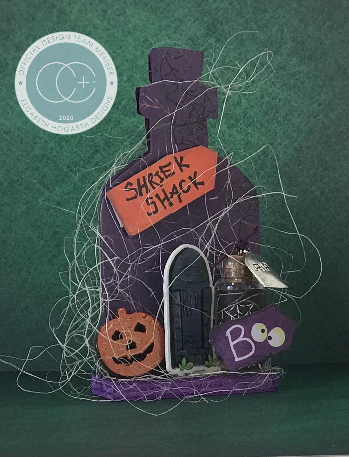 Happy Haunting Collection 3D Decoupage Scrapbook Embellishments by Craft Consortium - Scrapbook Supply Companies