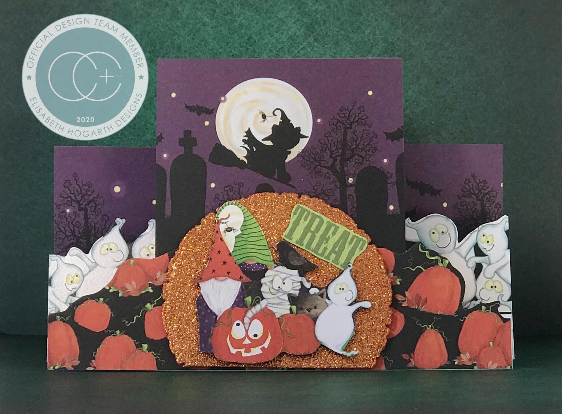 Happy Haunting Collection 3D Decoupage Scrapbook Embellishments by Craft Consortium - Scrapbook Supply Companies