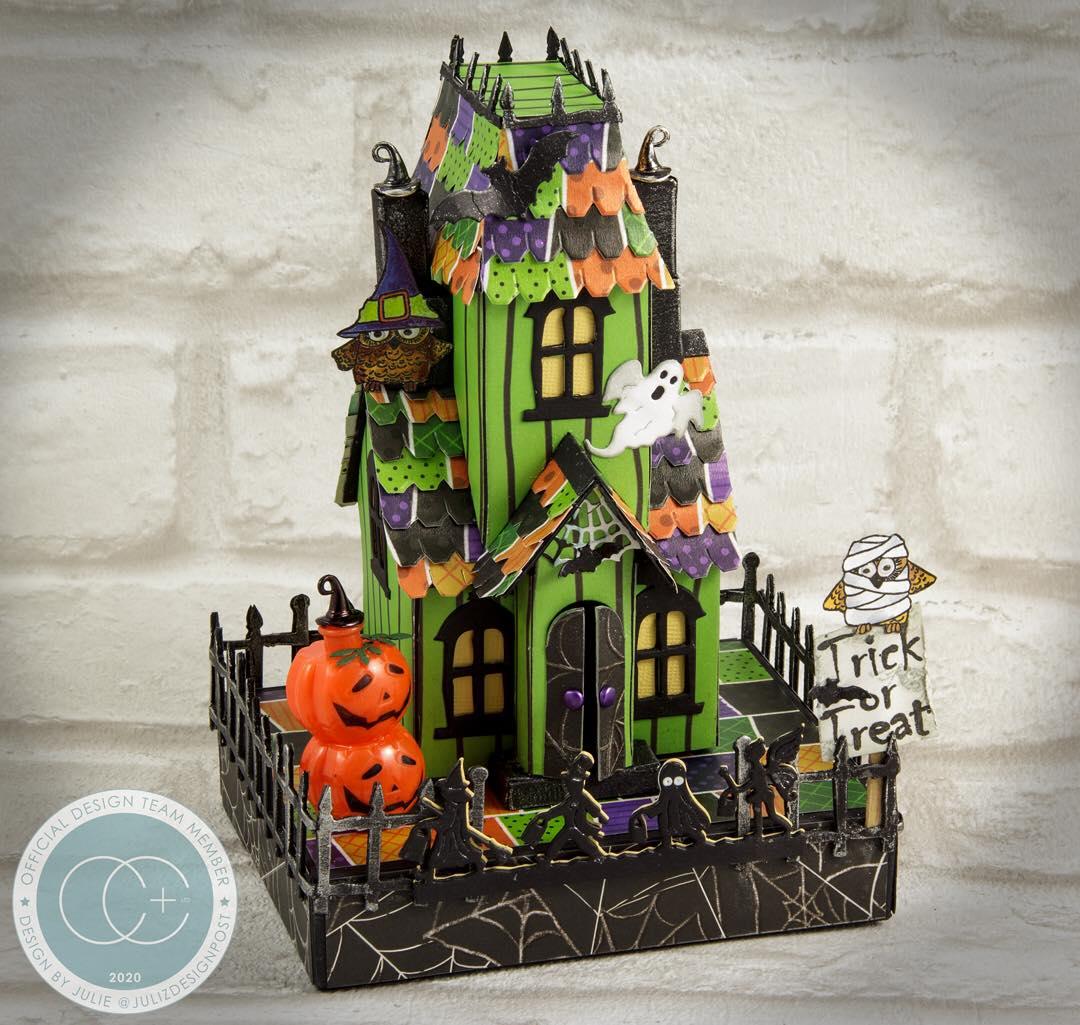 Happy Haunting Collection 3D Decoupage Scrapbook Embellishments by Craft Consortium - Scrapbook Supply Companies