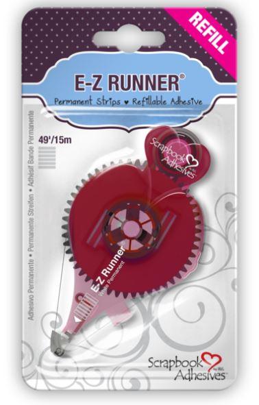 E-Z Collection E - Z Runner Permanent Double-Sided Strips Refill - 49' - Scrapbook Supply Companies