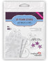 Foam Collection 3D White, Double-Sided, Self-Adhesive, Permanent Foam Stars by Scrapbook Adhesives - Pkg. of 48 - Scrapbook Supply Companies
