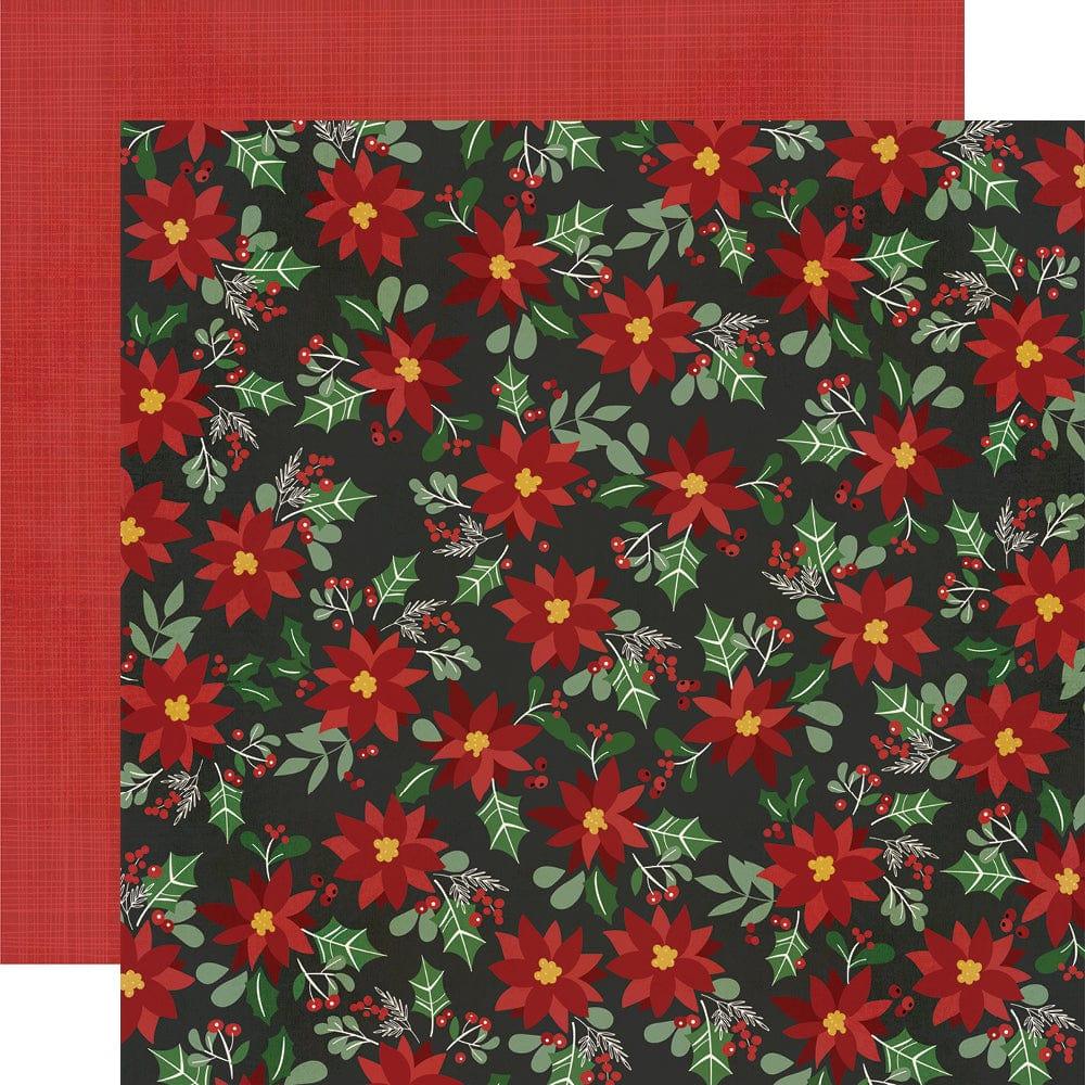 Jingle All The Way Collection Jolly Holly Days 12 x 12 Double-Sided Scrapbook Paper by Simple Stories - Scrapbook Supply Companies