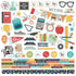 School Life Collection 12 x 12 Cardstock Scrapbook Sticker Sheet by Simple Stories - Scrapbook Supply Companies