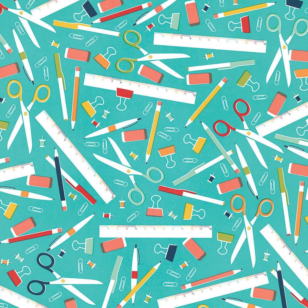 School Life Collection Makin' the Grade 12 x 12 Double-Sided Scrapbook Paper by Simple Stories - Scrapbook Supply Companies