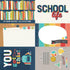 School Life Collection 4 x 6 Elements 12 x 12 Double-Sided Scrapbook Paper by Simple Stories - Scrapbook Supply Companies