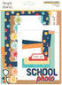 School Life Collection Chipboard Frames Scrapbook Embellishments by Simple Stories-6 Frames - Scrapbook Supply Companies