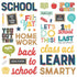 School Life Collection 6 x 12 Foam Scrapbook Stickers by Simple Stories-45 Stickers - Scrapbook Supply Companies
