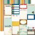 Howdy Collection Journal Elements 12 x 12 Double-Sided Scrapbook Paper by Simple Stories - Scrapbook Supply Companies
