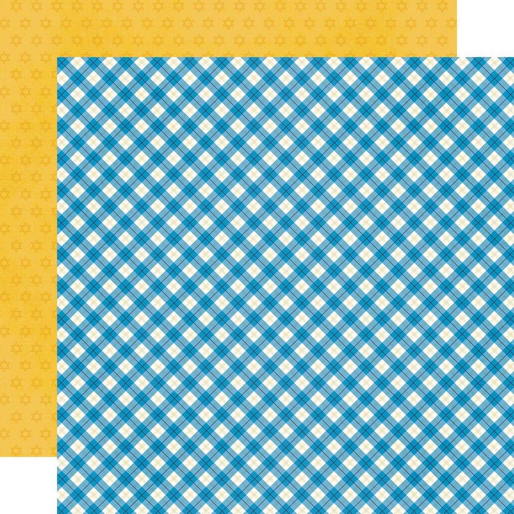 Happy Hanukkah Collection Love & Light 12 x 12 Double-Sided Scrapbook Paper by Simple Stories