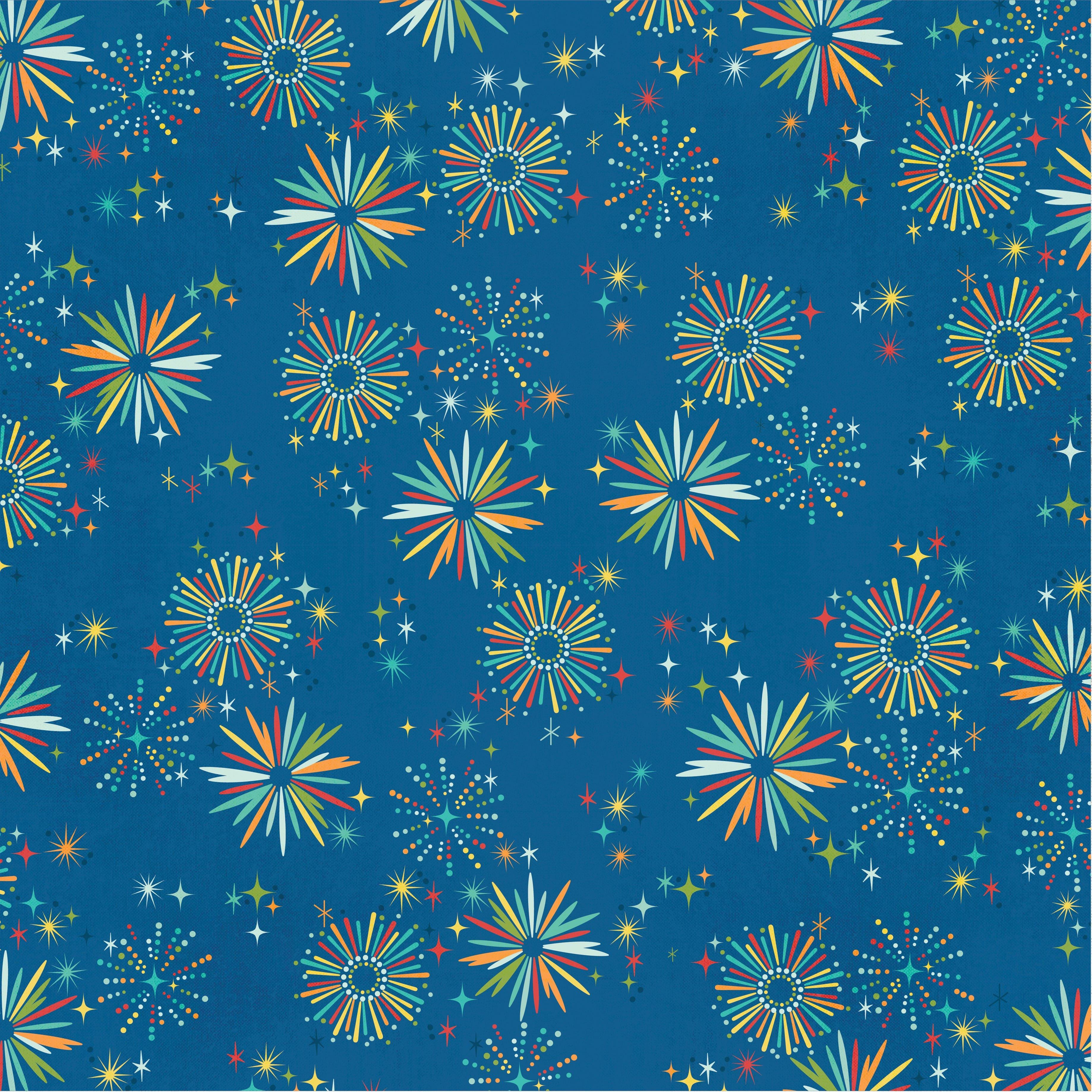 Say Cheese At The Park Collection What A Blast! 12 x 12 Double-Sided Scrapbook Paper by Simple Stories - Scrapbook Supply Companies