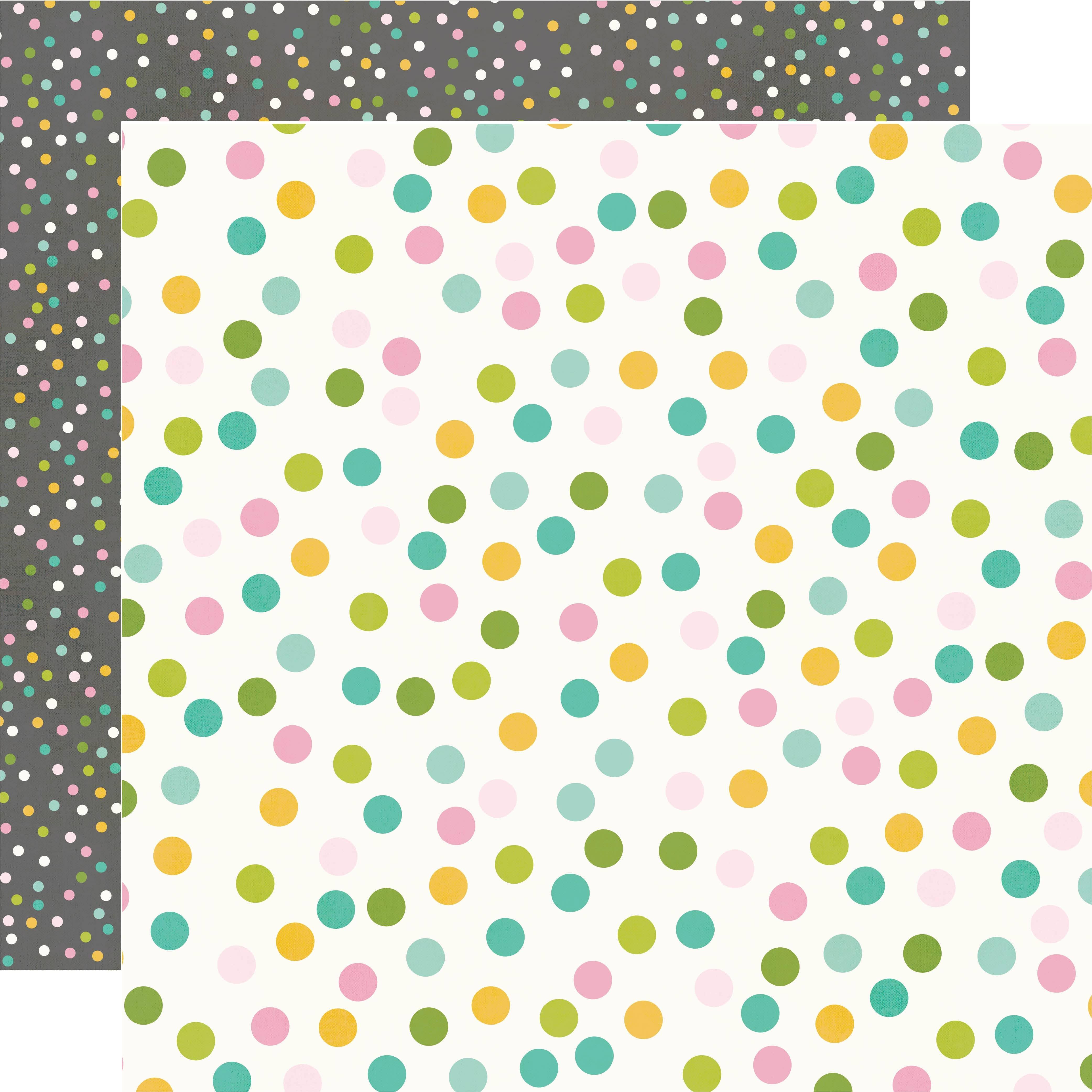 Say Cheese Fantasy At The Park Collection Dreams Come True 12 x 12 Double-Sided Scrapbook Paper by Simple Stories - Scrapbook Supply Companies