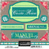 Bon Voyage Collection Costa Rica 6 x 6 Scrapbook Sticker Sheet by Scrapbook Customs - Scrapbook Supply Companies