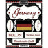 Discover Collection Germany 6 x 9 Scrapbook Stickers by Scrapbook Customs - Scrapbook Supply Companies