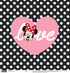 Disney Collection Minnie Love Polka Dots 12 x 12 Scrapbook Paper by American Crafts - Scrapbook Supply Companies