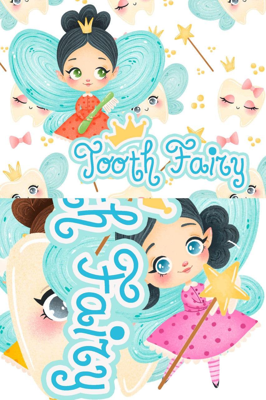 Tooth Fairy Collection Laser Cut Ephemera Embellishments by SSC Designs