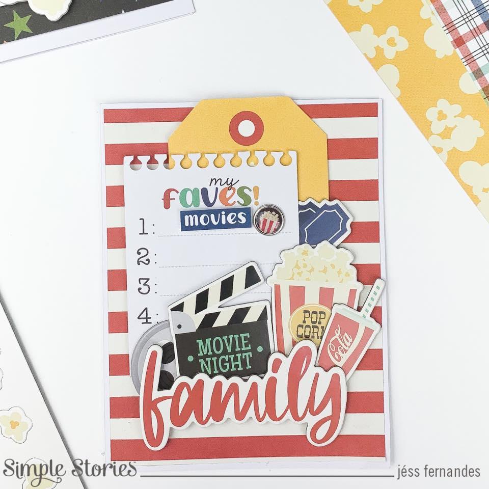 Family Fun Collection 12 x 12 Cardstock Scrapbook Sticker Sheet by Simple Stories - Scrapbook Supply Companies
