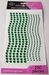 Say It With Bling Collection Dark Green Rhinestone Self-Adhesive Scrapbook Bling by Want 2 Scrap - 250 Count - Scrapbook Supply Companies