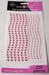 Say It With Bling Collection Pink Self-Adhesive Scrapbook Bling by Want 2 Scrap - 250 Count - Scrapbook Supply Companies