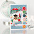 First Day of School Collection 4 x 7 Puffy Stickers Scrapbook Embellishments by Echo Park Paper - Scrapbook Supply Companies