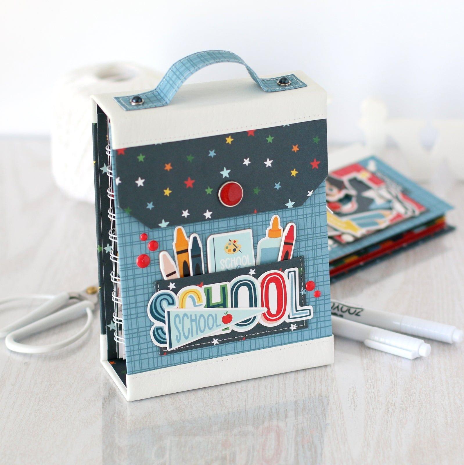 First Day of School Collection 4 x 7 Puffy Stickers Scrapbook Embellishments by Echo Park Paper - Scrapbook Supply Companies