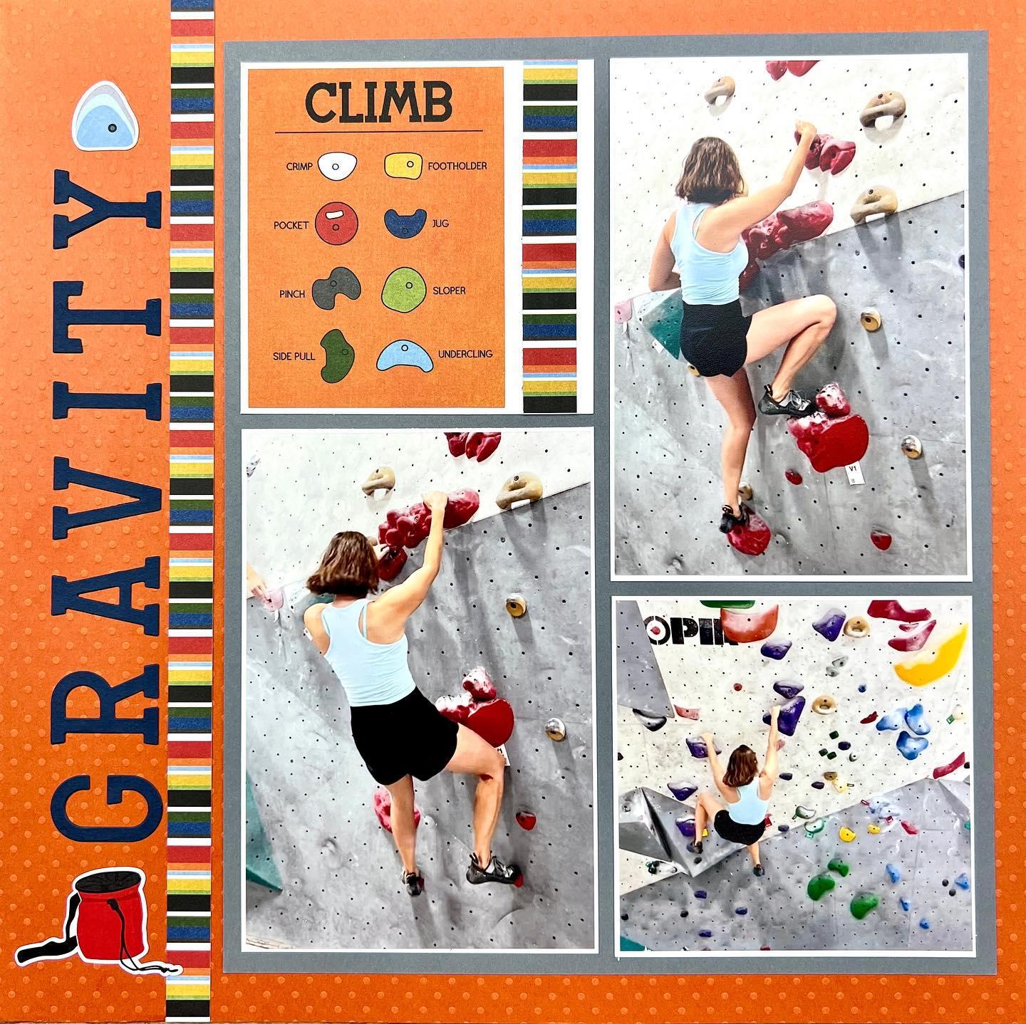 Rock Climbing Collection 12 x 12 Paper & Sticker Collection Pack by Photo Play Paper - Scrapbook Supply Companies