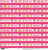Disney Collection Oh My Minnie Stripes 12 x 12 Scrapbook Paper by American Crafts - Scrapbook Supply Companies