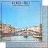 Travel Coordinates Collection The Grand Canal, Venice, Italy 12 x 12 Double-Sided Scrapbook Paper by Scrapbook Customs - Scrapbook Supply Companies