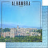 Travel Coordinates Collection Alhambra, Spain 12 x 12 Double-Sided Scrapbook Paper by Scrapbook Customs