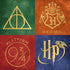 Harry Potter Collection Harry Potter Icons 12 x 12 Double-Sided Scrapbook Paper by Paper House Productions - Scrapbook Supply Companies