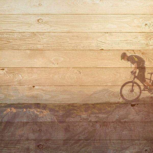 Life Is Better Collection Life Is Better Mountain Biking 12 x 12 Double-Sided Scrapbook Paper by Scrapbook Customs - Scrapbook Supply Companies