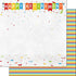 Happy Retirement Collection Confetti 12 x 12 Double-Sided Scrapbook Paper by Scrapbook Customs - Scrapbook Supply Companies