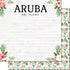 Vacay Collection Aruba Vacation 12 x 12 Double-Sided Scrapbook Paper by Scrapbook Customs