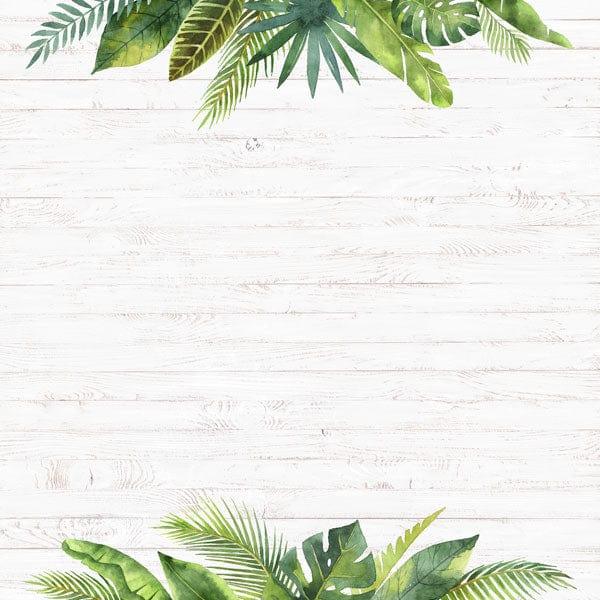 Vacay Collection Fern 12 x 12 Double-Sided Scrapbook Paper by Scrapbook Customs - Scrapbook Supply Companies