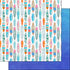 Vacay Collection Surf Boards 12 x 12 Double-Sided Scrapbook Paper by Scrapbook Customs