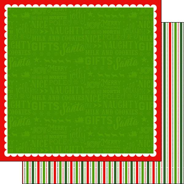 Christmas Collection Christmas Traditions 12 x 12 Double-Sided Paper Pack by Scrapbook Customs - 12 Papers - Scrapbook Supply Companies