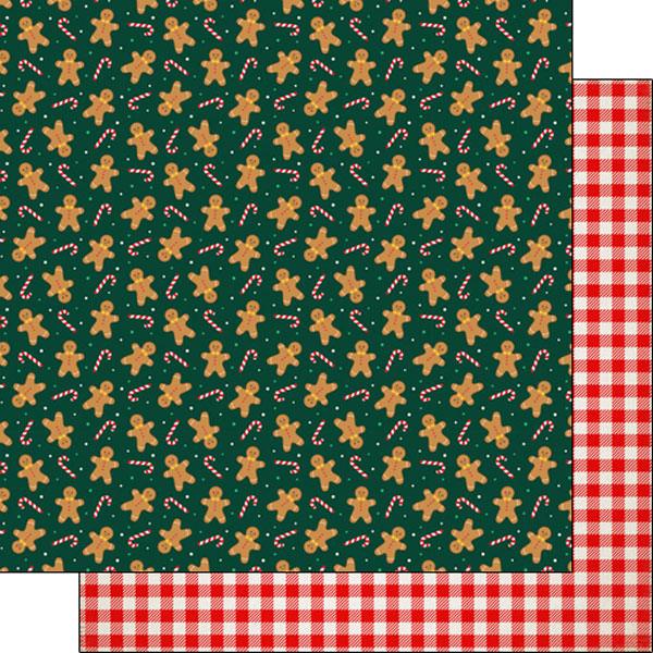 Christmas Collection Christmas Baking 12 x 12 Double-Sided Paper Pack by Scrapbook Customs - 12 Papers - Scrapbook Supply Companies