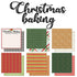 Christmas Collection Christmas Baking 12 x 12 Double-Sided Paper Pack by Scrapbook Customs - 12 Papers
