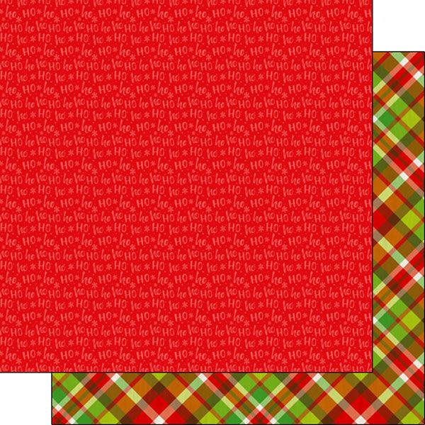 Christmas Collection Santa Things 12 x 12 Double-Sided Paper Pack by Scrapbook Customs - 12 Papers - Scrapbook Supply Companies