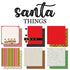 Christmas Collection Santa Things 12 x 12 Double-Sided Paper Pack by Scrapbook Customs - 12 Papers - Scrapbook Supply Companies