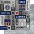 Military Emblem Collection Air Force Metal Rivets 12 x 12 Double-Sided Scrapbook Paper by Scrapbook Customs