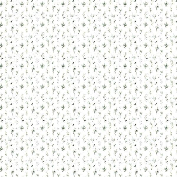 Holy Sacraments Collection Eucalyptus Ferns 12 x 12 Double-Sided Scrapbook Paper by Scrapbook Customs - Scrapbook Supply Companies
