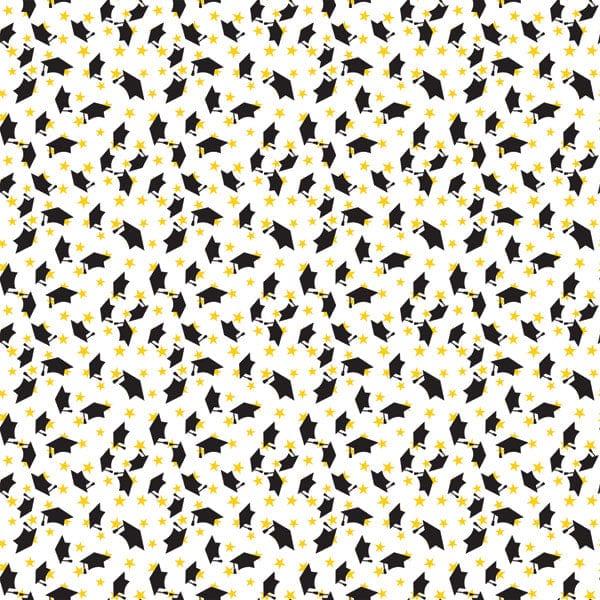 Graduation Stars Collection Senior 2024 12 x 12 Double-Sided Scrapbook Paper by Scrapbook Customs - Scrapbook Supply Companies