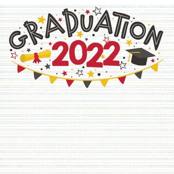 Little Kids Graduation Year Collection Graduation 2022 12 x 12 Double-Sided Scrapbook Paper by Scrapbook Customs - Scrapbook Supply Companies