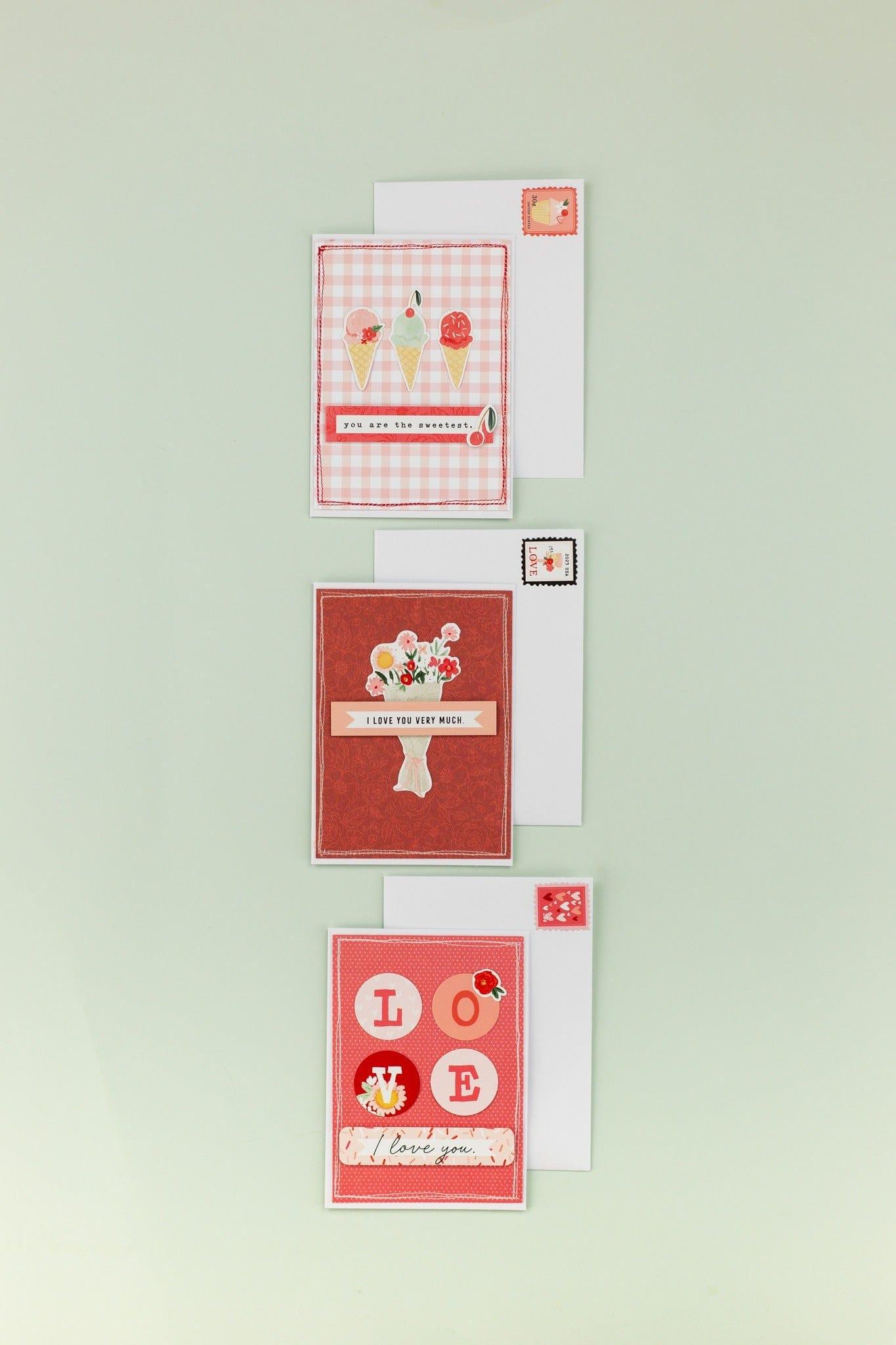 My Valentine Collection 5 x 5 Scrapbook Ephemera Die Cuts by Carta Bella - Scrapbook Supply Companies