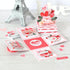 My Valentine Collection 5 x 5 Scrapbook Ephemera Die Cuts by Carta Bella - Scrapbook Supply Companies