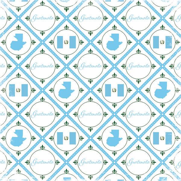 Discover Collection Guatemala 12 x 12 Scrapbook Paper by Scrapbook Customs - Scrapbook Supply Companies